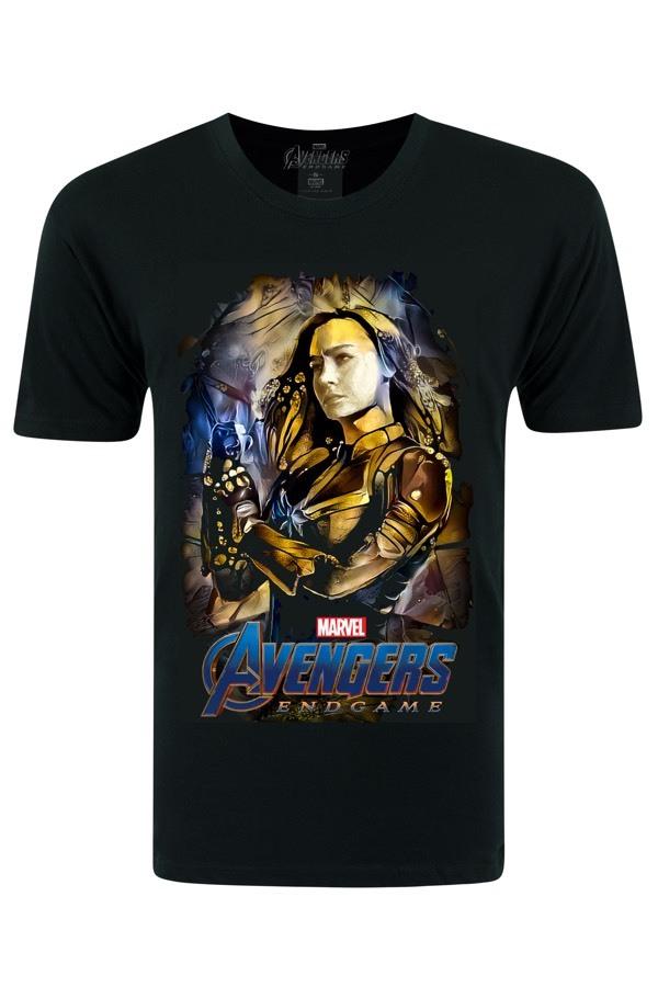 Avengers Captain Marvel End Games Black T-shirt 