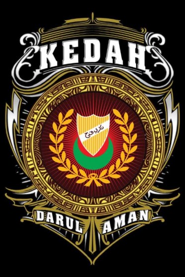 jata-negeri-kedah-darul-aman-black-tshirt