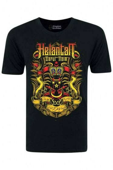 jata-negeri-kelantan-darul-naim-black-tshirt